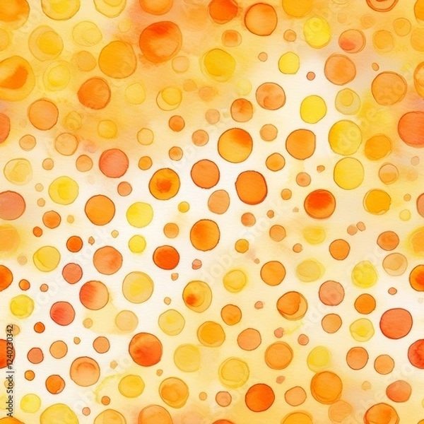 Fototapeta 水玉模様のイラスト