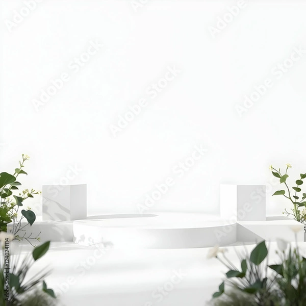 Obraz Dark modern picture frame on a shelf