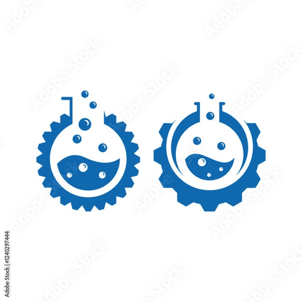 Obraz Gear Labs Logo Vector