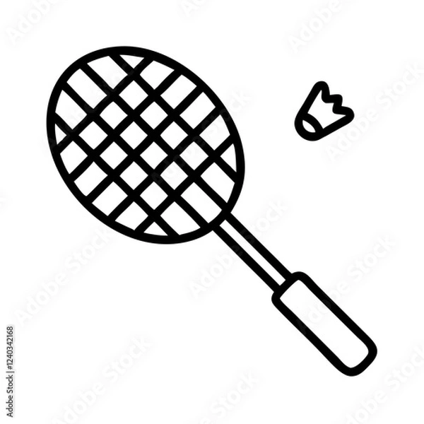 Fototapeta tennis racket and ball