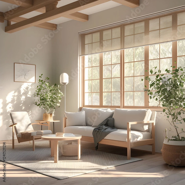 Fototapeta modern living room
