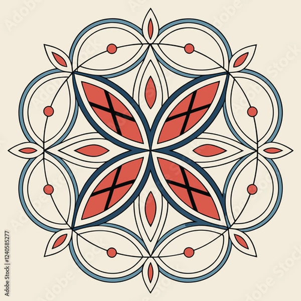 Fototapeta geometry pattern design