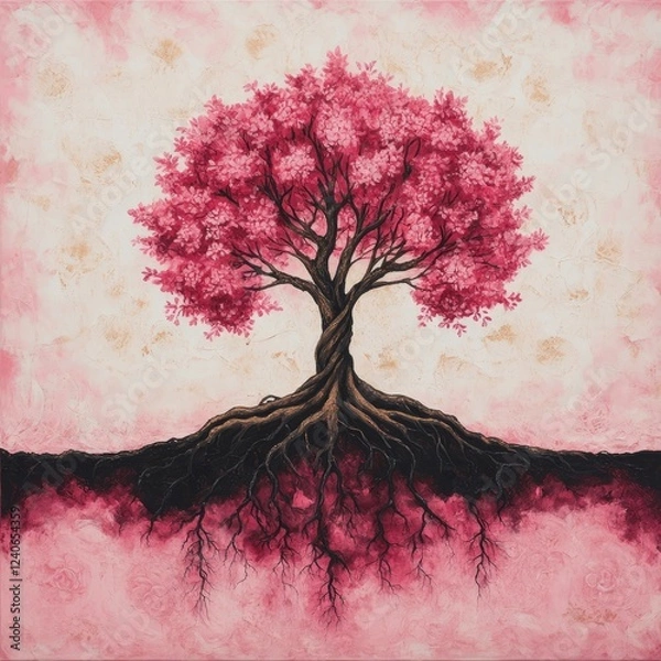 Obraz tree with flowers