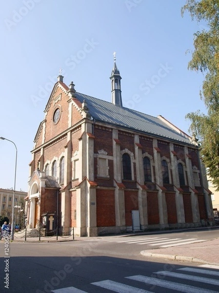 Fototapeta old church in Jaslo