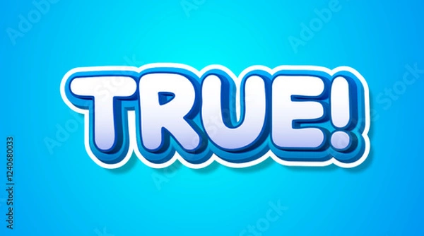 Fototapeta fully customizable 3d text effect
