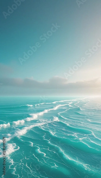 Obraz blue sky and sea