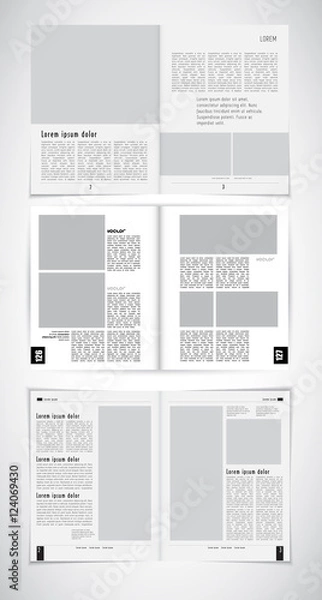 Fototapeta Design broschure template