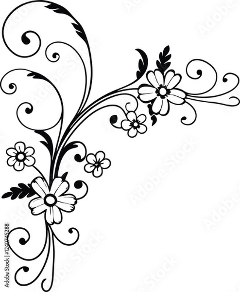 Obraz flower vector