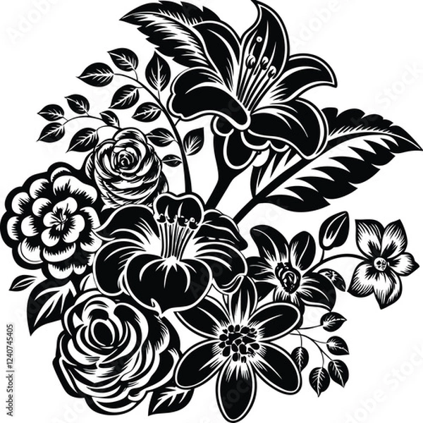Obraz flower vector