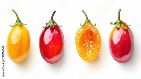 Fototapeta dates isolated on white