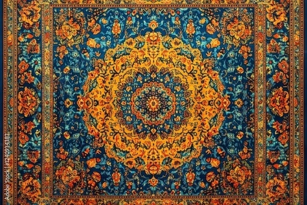 Fototapeta Intricate Persian Rug: A Tapestry of Colors and Patterns