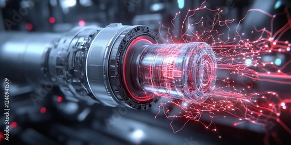 Fototapeta Zero Energy Revolution: Self-Sustaining Power Systems, Energy from the Vacuum, Quantum Entanglement Energy Harvesting, AI-Optimized Energy Sources, Gravity-Based Power, and The Next Frontier of Energy