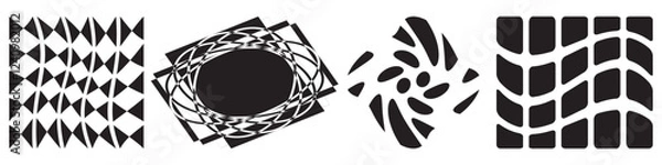 Fototapeta Abstract Vectors in Geometric Form Vector illustration