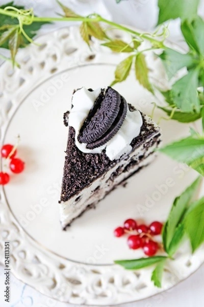 Obraz No bake oreo cheesecake