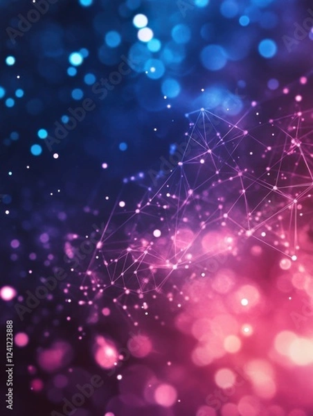 Fototapeta Abstract technology communication concept background