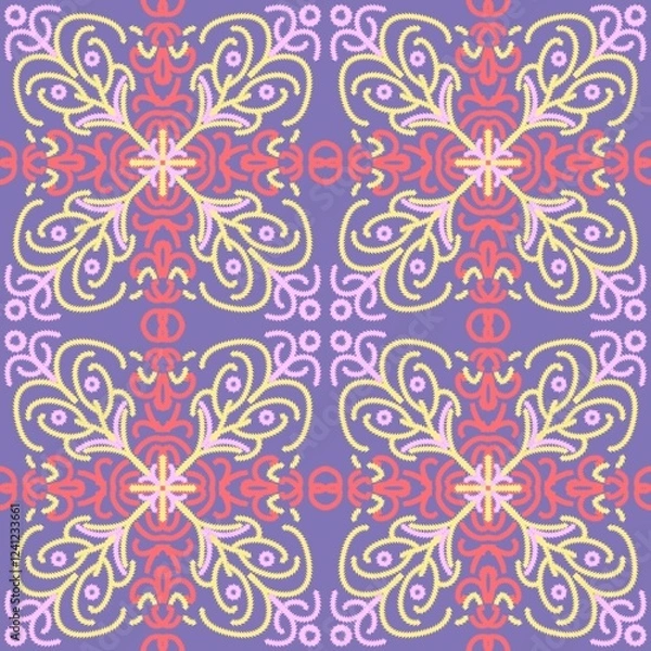 Obraz textile graphic , pattern , ikat pattern , ikat print, fabric, textile ,graphic pattern 