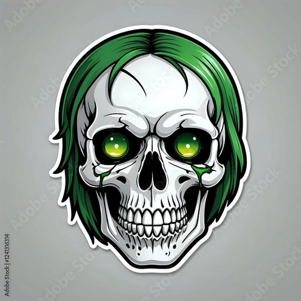 Obraz skull and crossbones