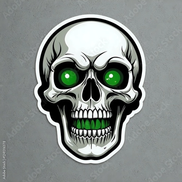 Obraz skull and crossbones