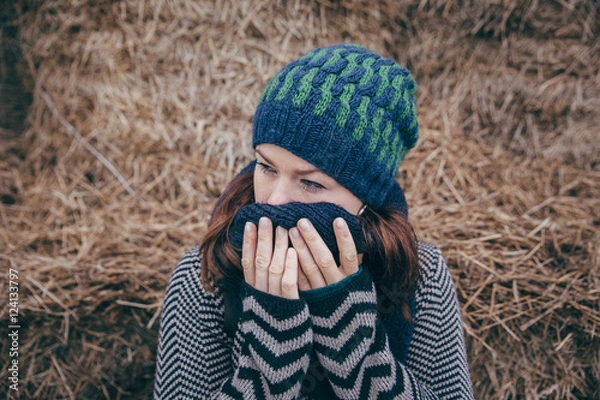 Obraz Thoughtful Girl / Nachdenkliche Frau