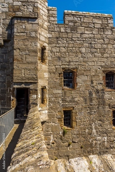 Fototapeta Castle Rushen in Castletown, Isle of Man