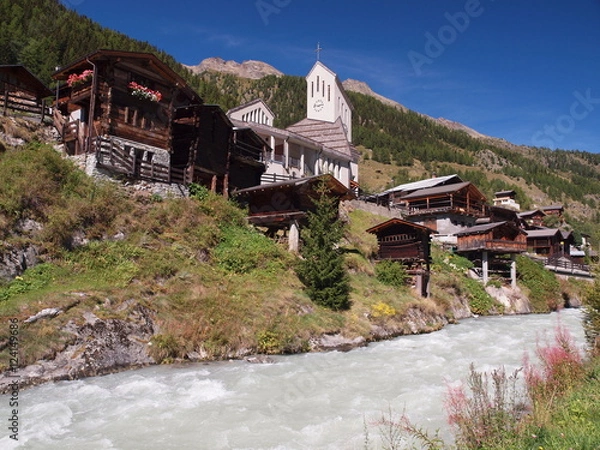 Obraz Blatten im Lötschental