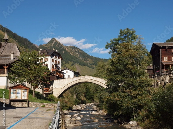 Obraz Binntal im Goms