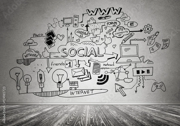 Fototapeta Business strategy and planning