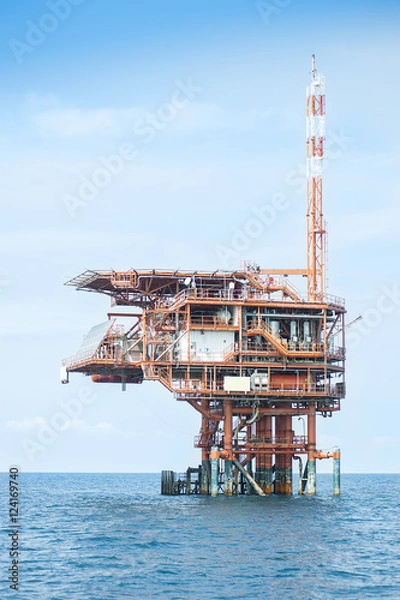 Obraz Oil field