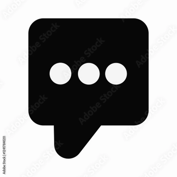 Obraz video chat icon Illustration 