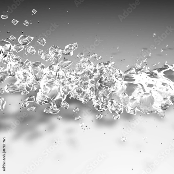 Obraz acqua ghiacciata