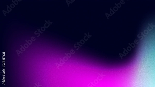 Fototapeta An abstract grainy gradient background with a vibrant, psychedelic color blend. Featuring smooth transitions, noise texture, and a dynamic, modern aesthetic, this design enhances 