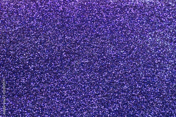 Fototapeta Violet sequins Shine Powder. Glitter. Shining background