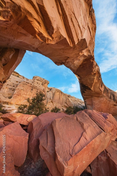 Obraz Hickman Bridge, Capitol Reef National Park, Utah.