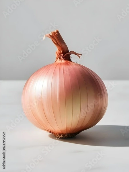 Obraz Onion with Smooth Skin and Natural Texture