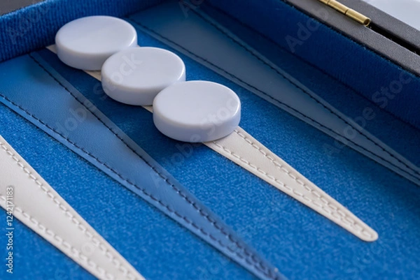 Obraz Closeup of a Backgammon Board