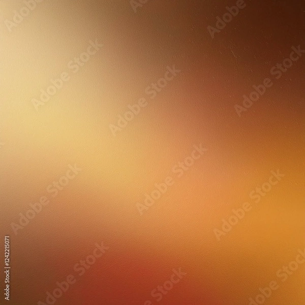 Obraz Brown abstract background. Copper-colored smooth background. Gradient. Glow.