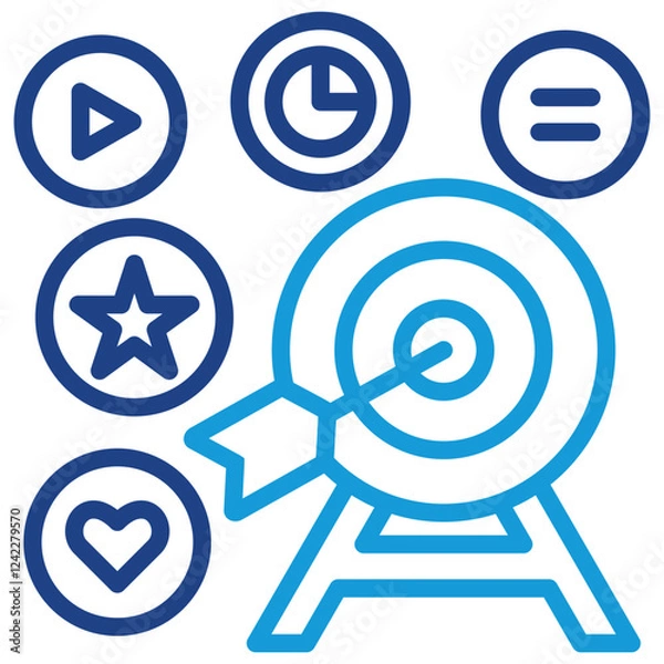 Fototapeta Targeting Icon