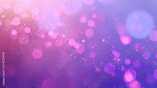 Fototapeta abstract purple background with bokeh