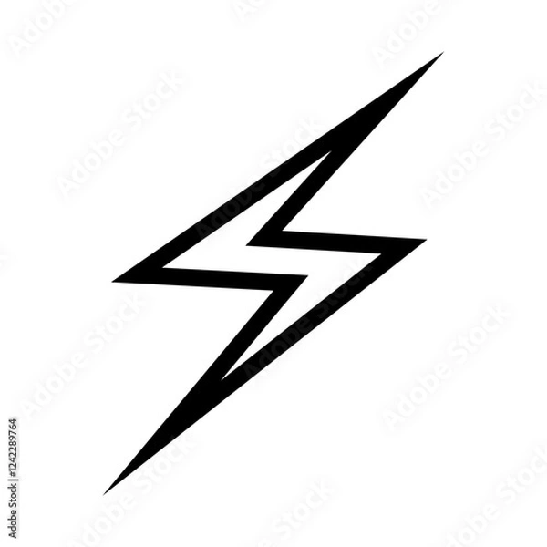 Obraz lightning bolt icon