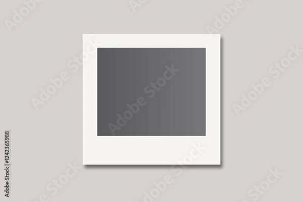Obraz blank photo frame