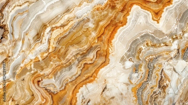 Fototapeta Seamless marble flooring, with natural veining and a polished finish, exudes timeless luxury and harmony, combining durability with artistic elegance—perfect for modern interiors.