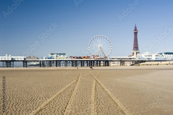 Fototapeta Blackpool central pier