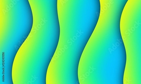 Obraz abstract background with waves