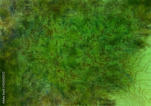 Obraz Colorful gradient background with color transitions. Colorful gradient background Chalk illustration gives an impressionist style to the painting.