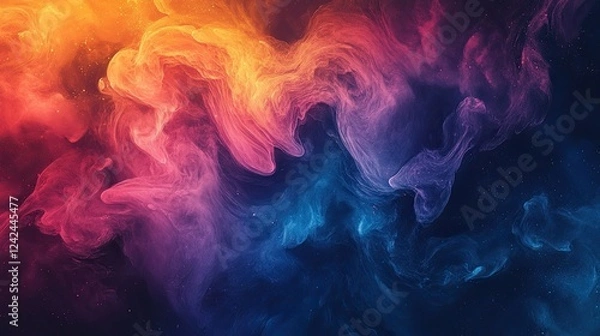 Fototapeta Abstract Backgrounds Creative abstract backgrounds with vibrant colors, geometric shapes, and fluid designs, offering a modern and dynamic aesthetic for various artistic and digital projects.