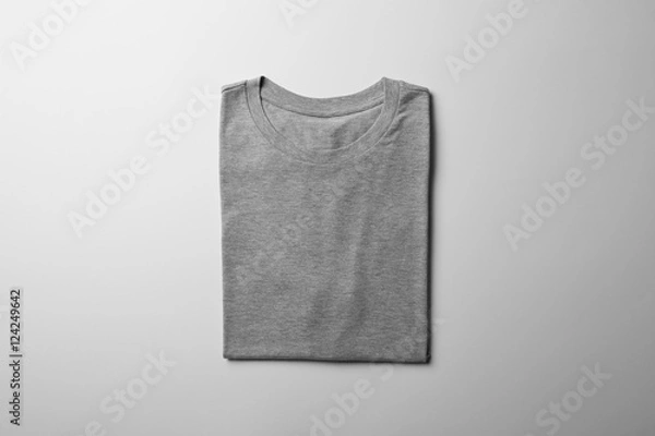 Obraz  Folded T-Shirt Mock-up