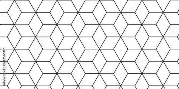 Fototapeta Abstract background with hexagons pettern. Abstract hexagon polygonal pattern background vector.overlapping hexagon pattern abstract futuristic background design. data concept,poster, flyer, wallpaper
