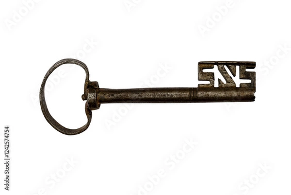 Obraz isolated key from the turn of the century