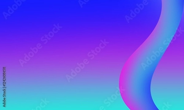 Obraz abstract background with waves