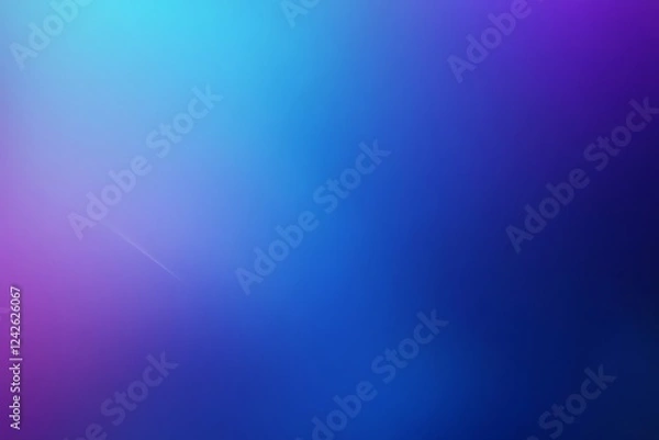 Obraz Blue purple gradient background, soft light, website design